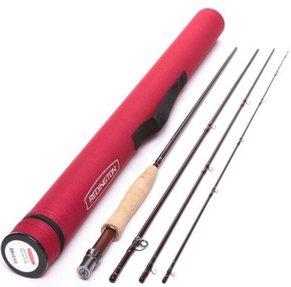 Redington Lightweight 4 Piece Classic Trout Angler Small Fly Fishing Rod,  Red 